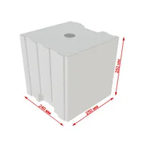 Блок силикатный стеновой 250*240*250