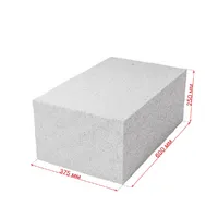 Газобетонный блок Аэроблок 375х250х600 D500