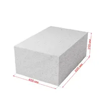 Газобетонный блок Аэроблок 400х250х600 D500